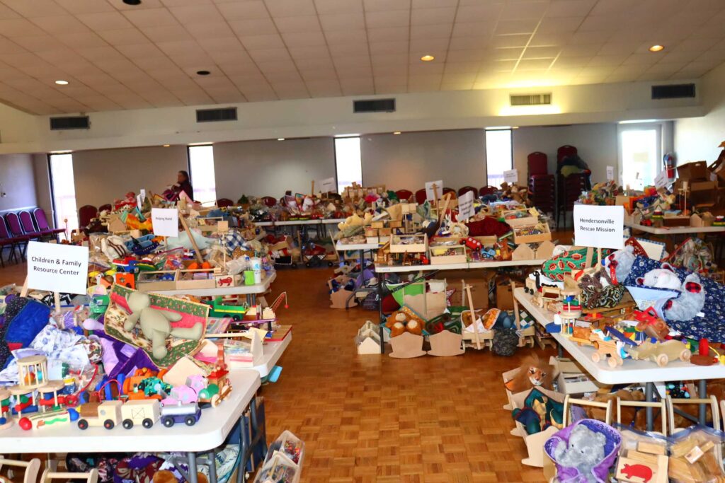 12 agencies participated.  Over 2,700 toys created this year.